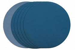 Фото анонса: Диск шлифовальный на велкро основе P60, 125мм / без отв., синий, 5 шт.